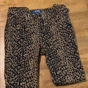 Leopard jeggins